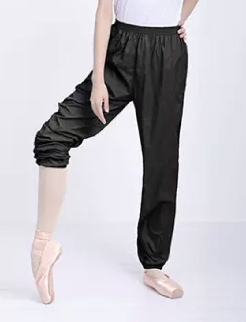 Trash Bag Pants Black - THE COLLECTIVE DANCEWEARTrash Bag Pants Black#mWARMUPSTHE COLLECTIVE DANCEWEAR
