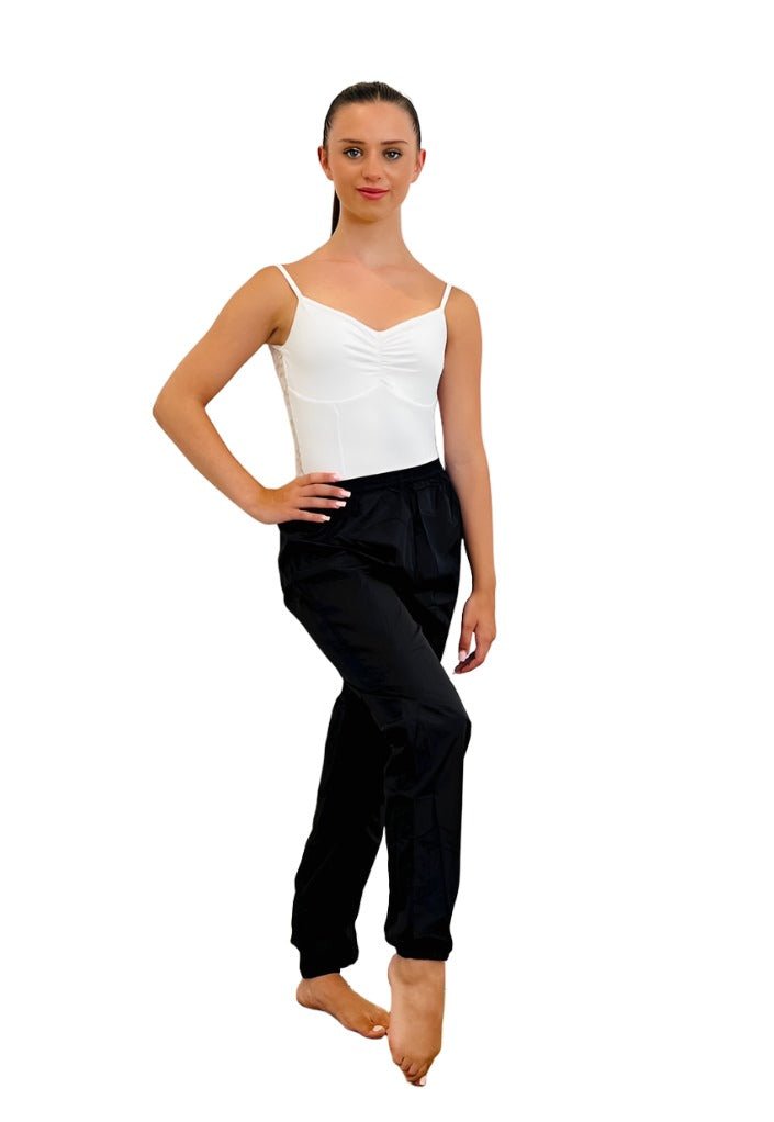 Trash Bag Pants Black - THE COLLECTIVE DANCEWEARTrash Bag Pants Black#mWARMUPSTHE COLLECTIVE DANCEWEAR