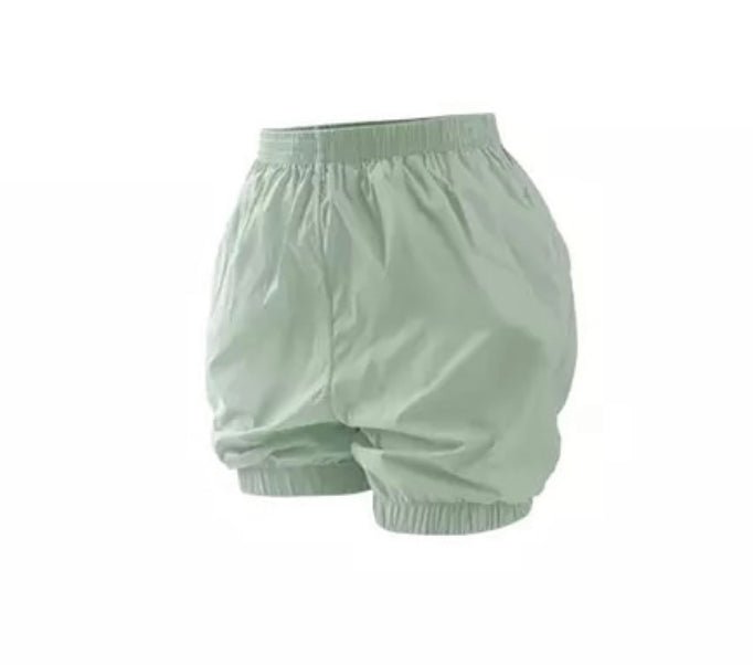 Trash Bag Shorts - Pistachio - THE COLLECTIVE DANCEWEARTrash Bag Shorts - Pistachio#mWarmupsTHE COLLECTIVE DANCEWEAR