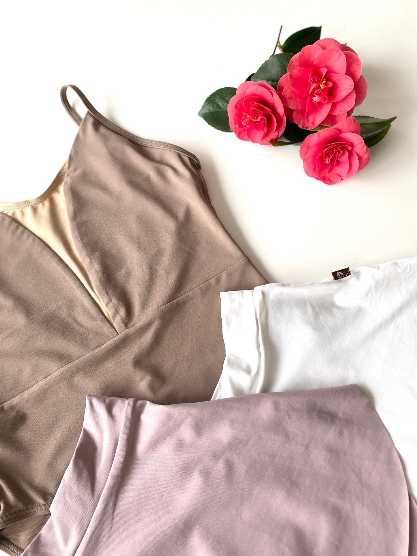 V Mesh Camisole Leotard - Sand V Mesh Camisole Leotard - Sand with sand coloured straps#mLeotardTHE COLLECTIVE DANCEWEAR
