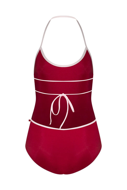 Yumiko Kate Halter Neck Leotard - Berry & Rose - THE COLLECTIVE DANCEWEARYumiko Kate Halter Neck Leotard - Berry & RosemLeotardTHE COLLECTIVE DANCEWEAR