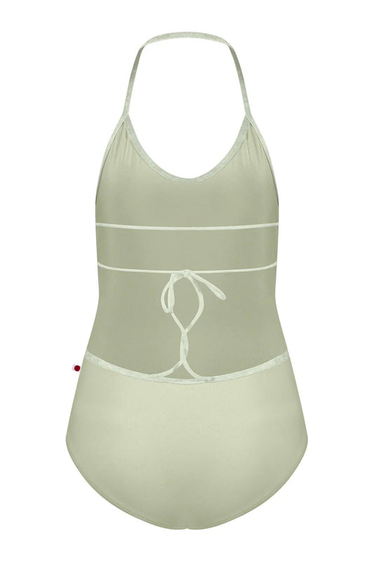 Yumiko Kate Halter Neck Leotard - Ginko and Pistachio Green - Collective DancewearYumiko Kate Halter Neck Leotard - Ginko and Pistachio Green#mLeotardCollective Dancewear