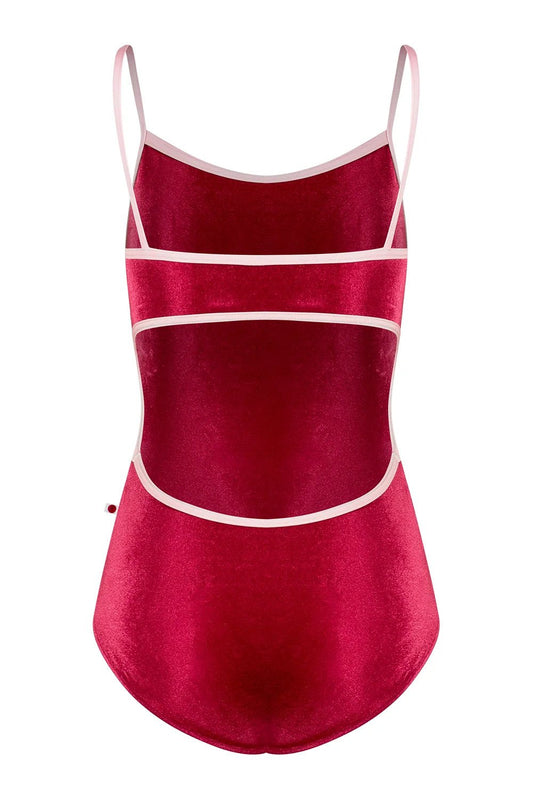 Yumiko Kiki Camisole Leotard - Cerise and Rose - Collective DancewearYumiko Kiki Camisole Leotard - Cerise and RosemLeotardCollective Dancewear