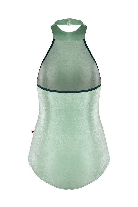 Yumiko Sarah Halter Neck Leotard - Meadow Green - THE COLLECTIVE DANCEWEARYumiko Sarah Halter Neck Leotard - Meadow GreenmLeotardTHE COLLECTIVE DANCEWEAR