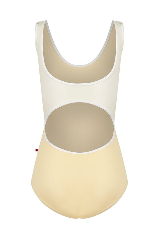 Yumiko Veronique Leotard - Vanilla Yellow - THE COLLECTIVE DANCEWEARYumiko Veronique Leotard - Vanilla YellowmLeotardTHE COLLECTIVE DANCEWEAR