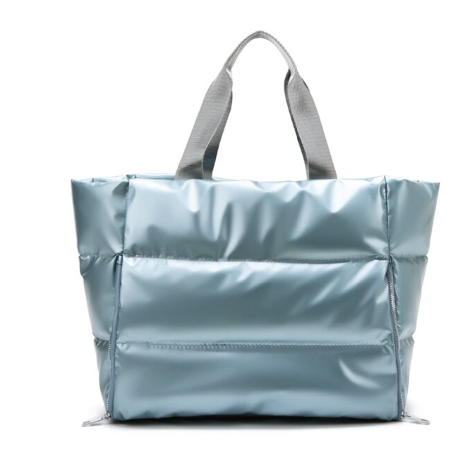 Large ballet, yoga dance bag in blue from The Collective Dancewear