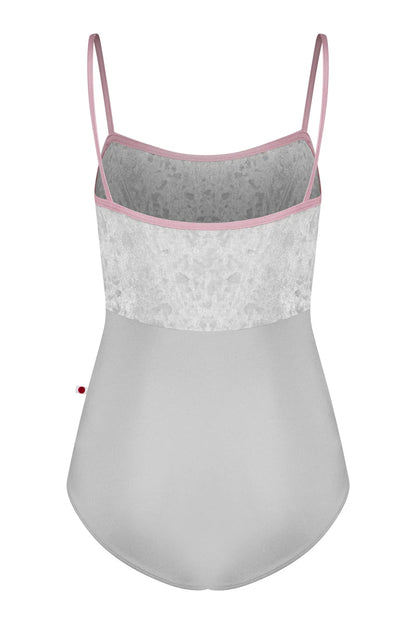 Yumiko Denise Camisole Leotard - Silver