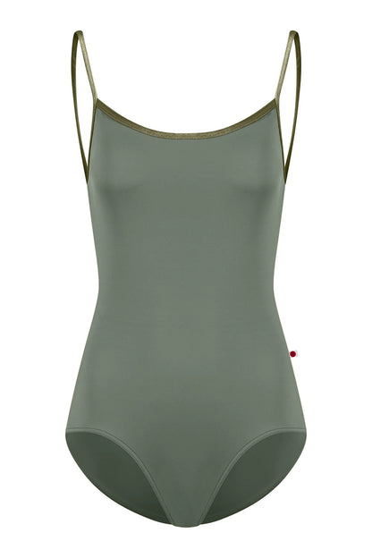 Yumiko Kiki Camisole Leotard - Sage Green
