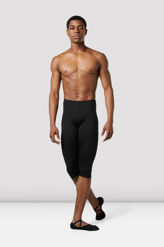 Bloch Mens Knee Length Rehearsal Dance Tights - Black