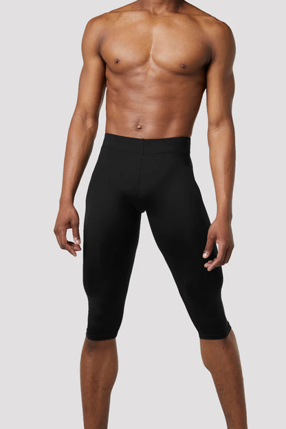 Bloch Mens Knee Length Rehearsal Dance Tights - Black