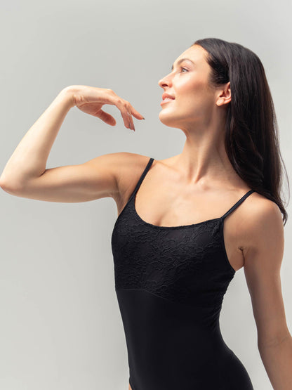 Mara Chloe Camisole Leotard - Black