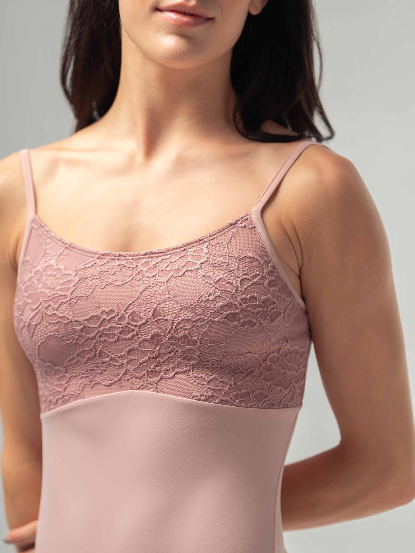 Mara Chloe Camisole Leotard - Rose