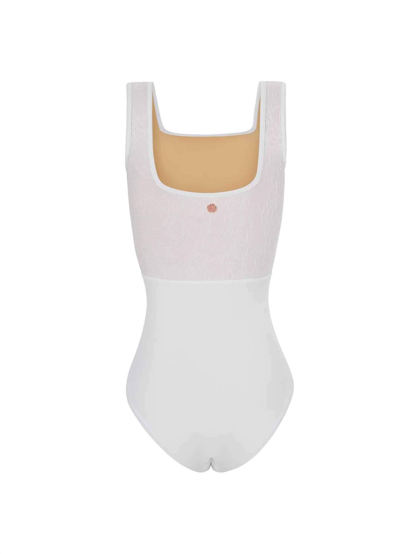 Mara Flora Leotard - Pearl White