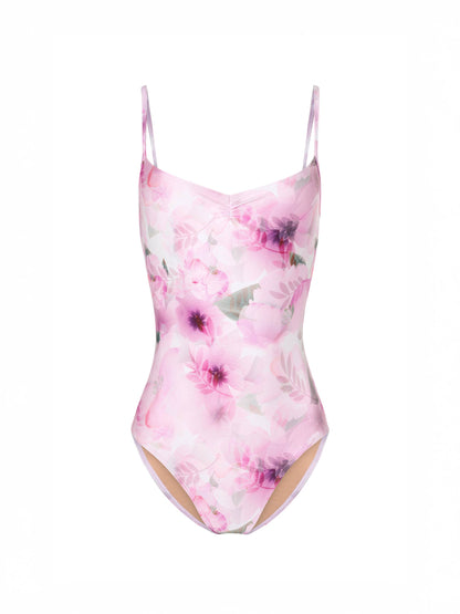 Mara Lia Camisole Leotard - Lilac Floral
