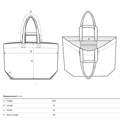 Collective Dancewear The BIG Tote Bag - Dusk Blue