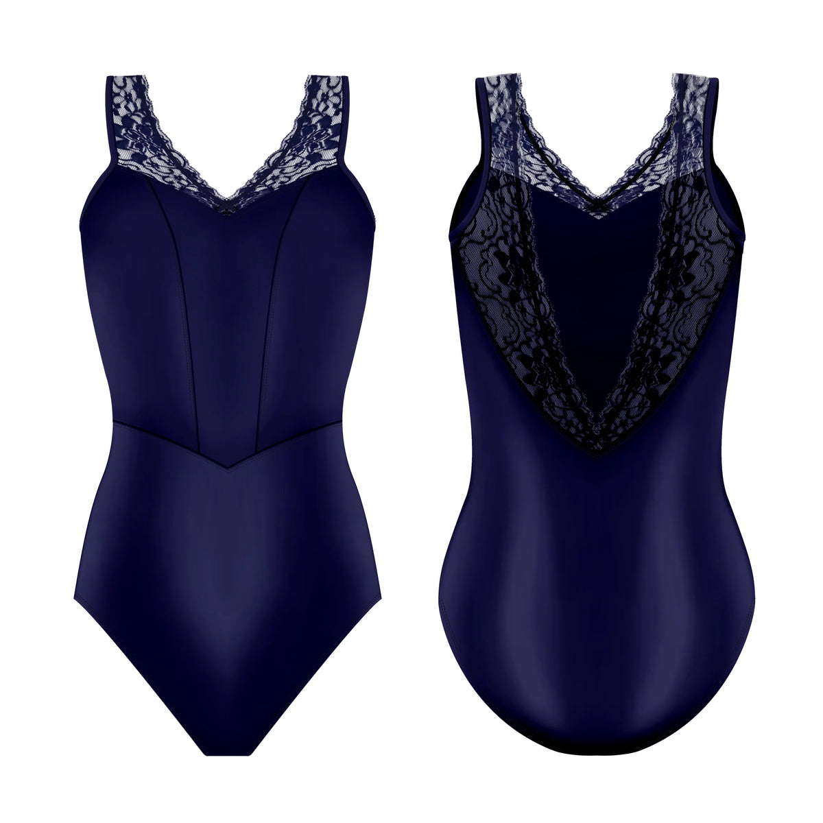 Danse de Paris Moulin Leotard  - Midnight Blue