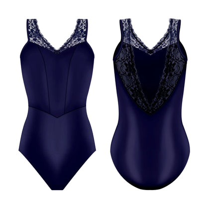 Danse de Paris Moulin Leotard  - Midnight Blue