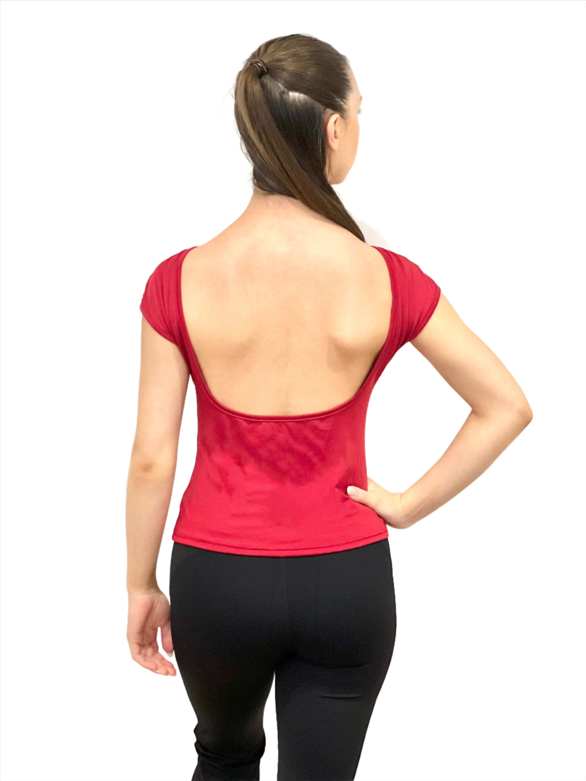 Open back top by The Collective Dancewear