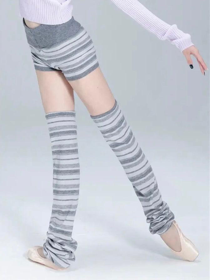 Long legwarmers for ballet dancers From The Collective Dancewear