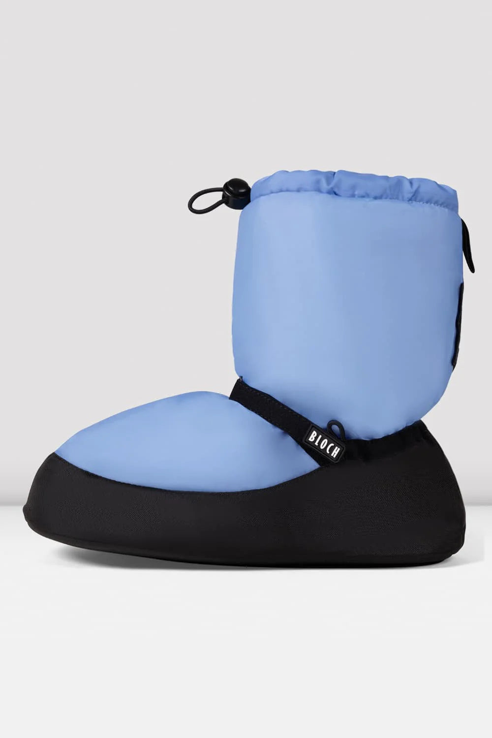 Bloch warm up bootie for dancers in pastel blue sold by The Collective Dancewear