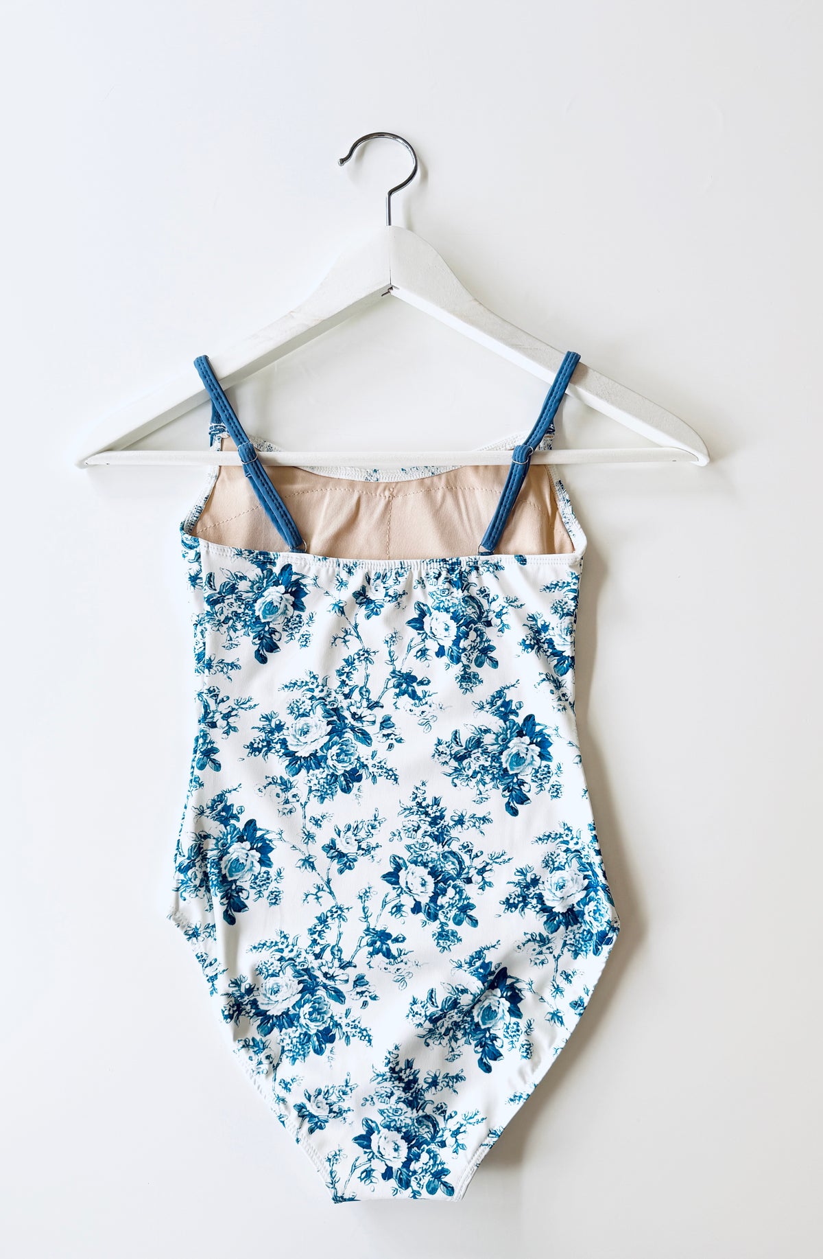 The Floral Camisole - Blue and White