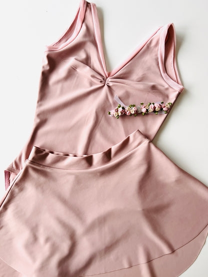 Sonata ballet leotard in pink from The Collective Dancewear