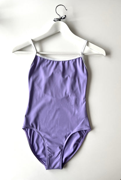The Lilac One lilac ballet dance leotard in camisole style from The Collective Dancewear 