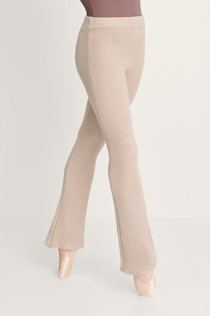 Intermezzo Halima Knitted Warmup Pants - Beige