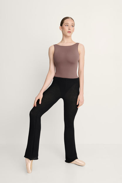 Intermezzo Halima Knitted Warmup Pants - Black