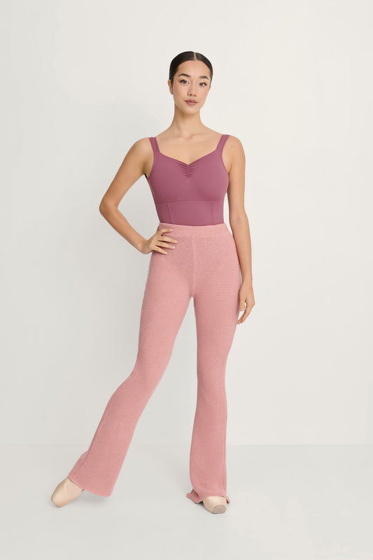 Intermezzo Halima Knitted Warmup Pants - Pink