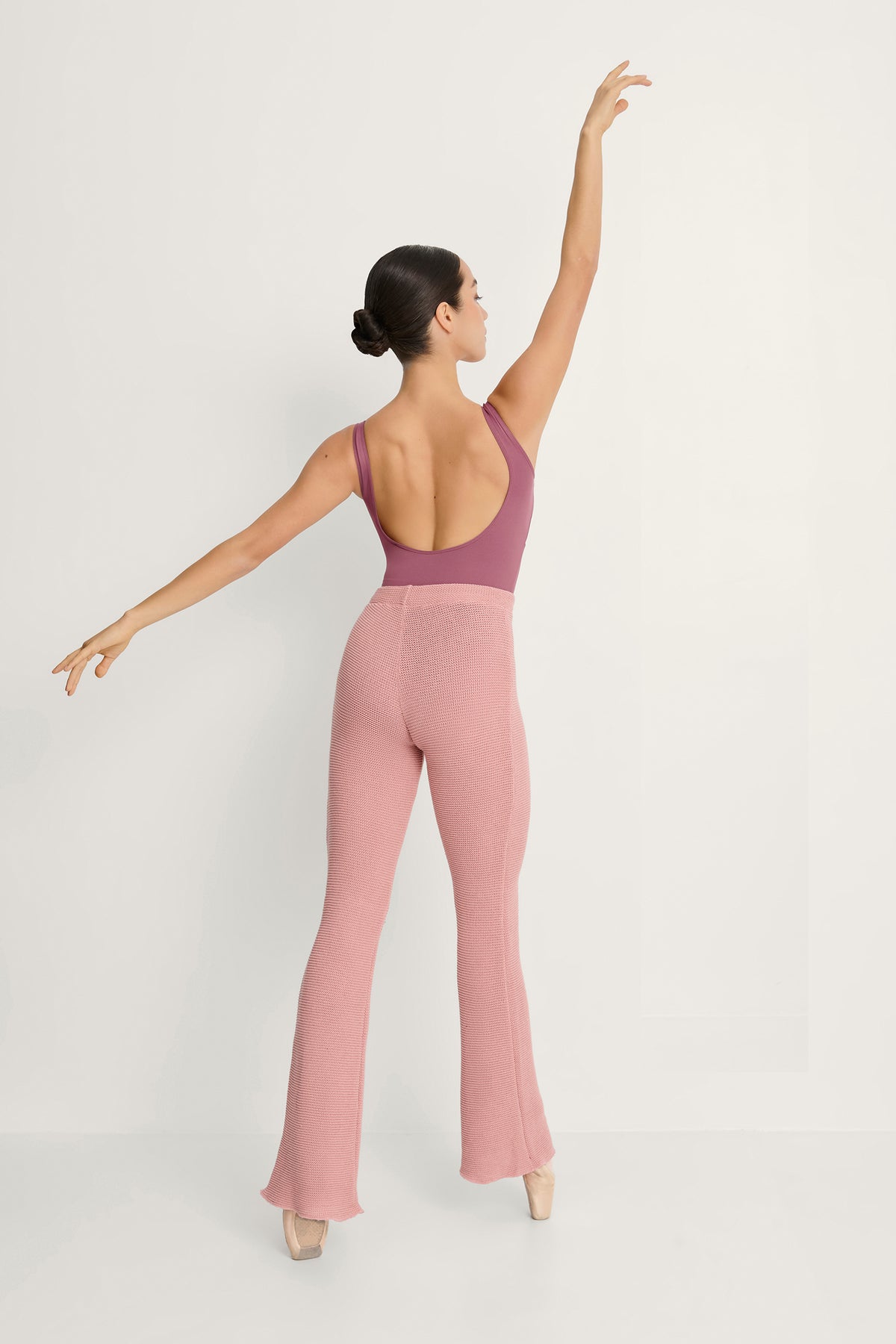 Intermezzo Halima Knitted Warmup Pants - Pink