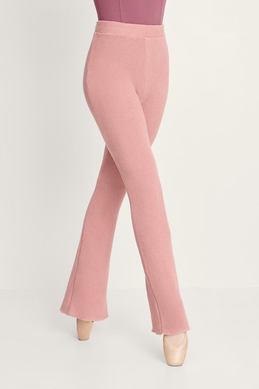 Intermezzo Halima Knitted Warmup Pants - Pink