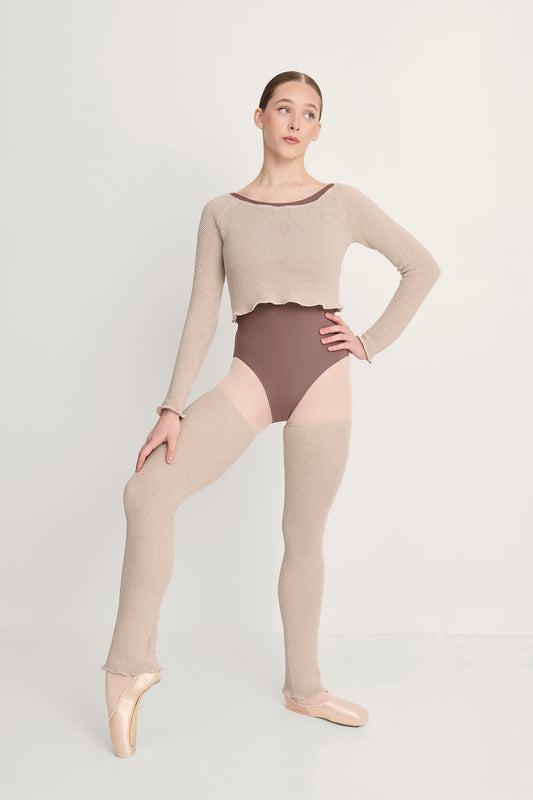 Intermezzo Hikari Long Legwarmers - Beige