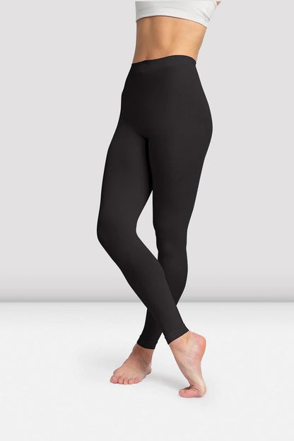 Bloch Contour Soft Footless Tights - Black From the Collective Dancewear