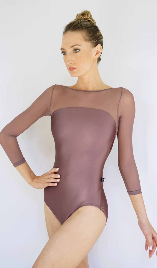 Jule Dancewear - Platinum Leotard: Amethyst Sheen
