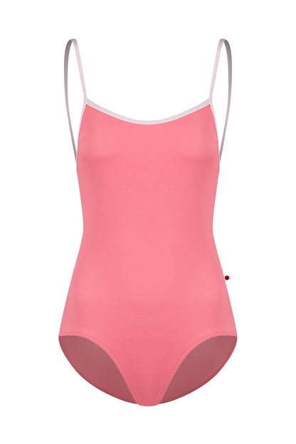 Yumiko Heather Camisole Leotard - Pink