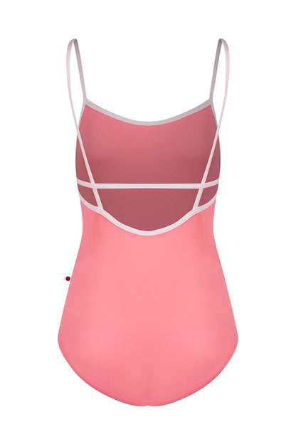 Yumiko Heather Camisole Leotard - Pink