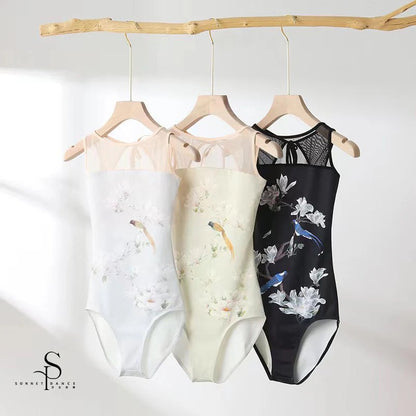 Sonnet Dance The Magnolia & Flycatcher Tank Leotard - Black