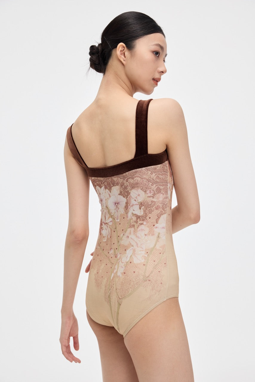 Sonnet Dance The Butterfly & Orchid Camisole Leotard