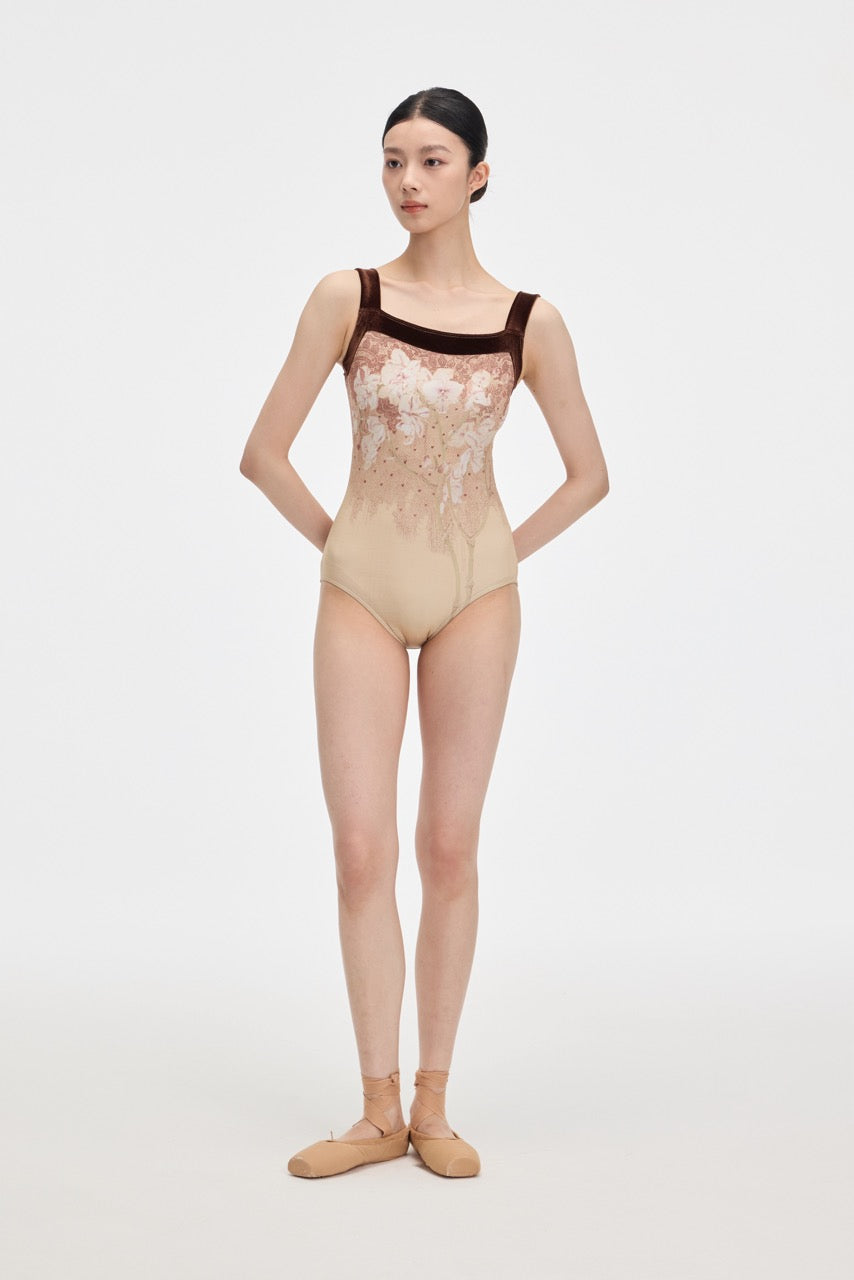 Sonnet Dance The Butterfly & Orchid Camisole Leotard