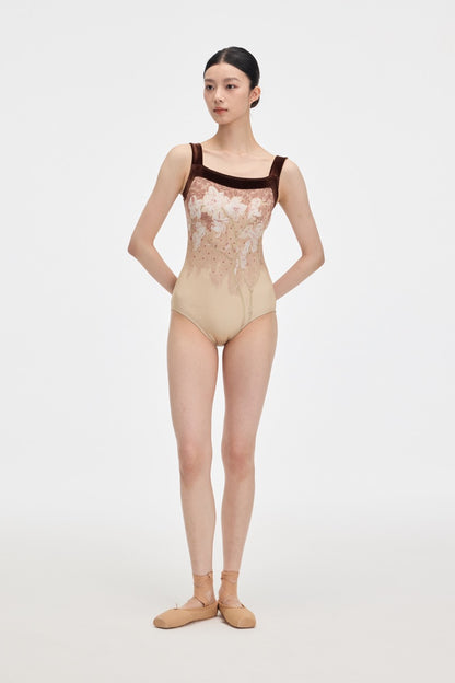 Sonnet Dance The Butterfly & Orchid Camisole Leotard