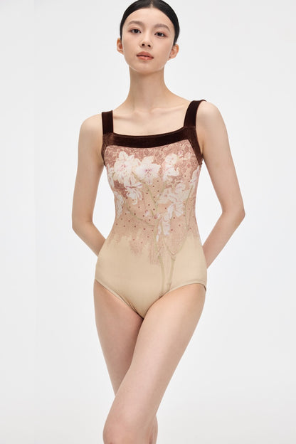 Sonnet Dance The Butterfly & Orchid Camisole Leotard