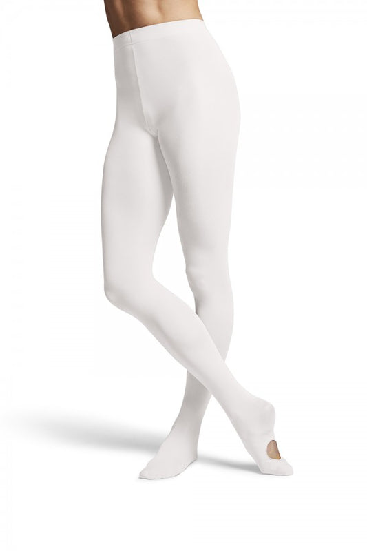 Bloch Convertible Tights - White from The Collective Dancewear