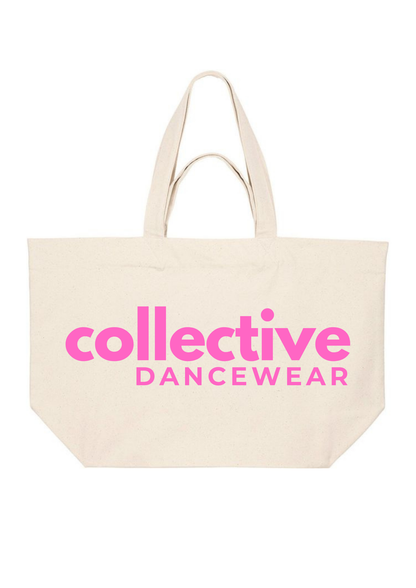 Collective Dancewear The BIG Tote Bag - Natural Cream