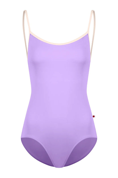 Yumiko Tamara Camisole Leotard - Iris and Misty Rose