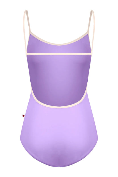 Yumiko Tamara Camisole Leotard - Iris and Misty Rose