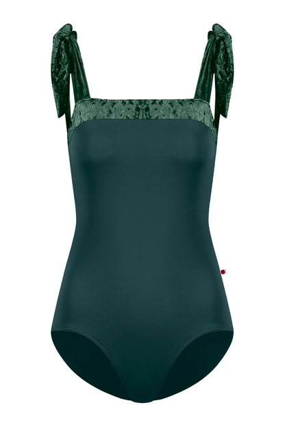 Yumiko Mimi Leotard - Kale Green