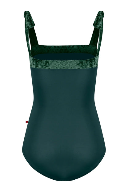 Yumiko Mimi Leotard - Kale Green