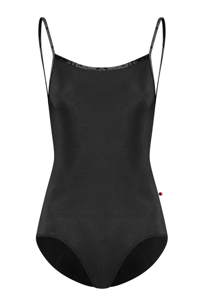 Yumiko Daniela Camisole Leotard - Black