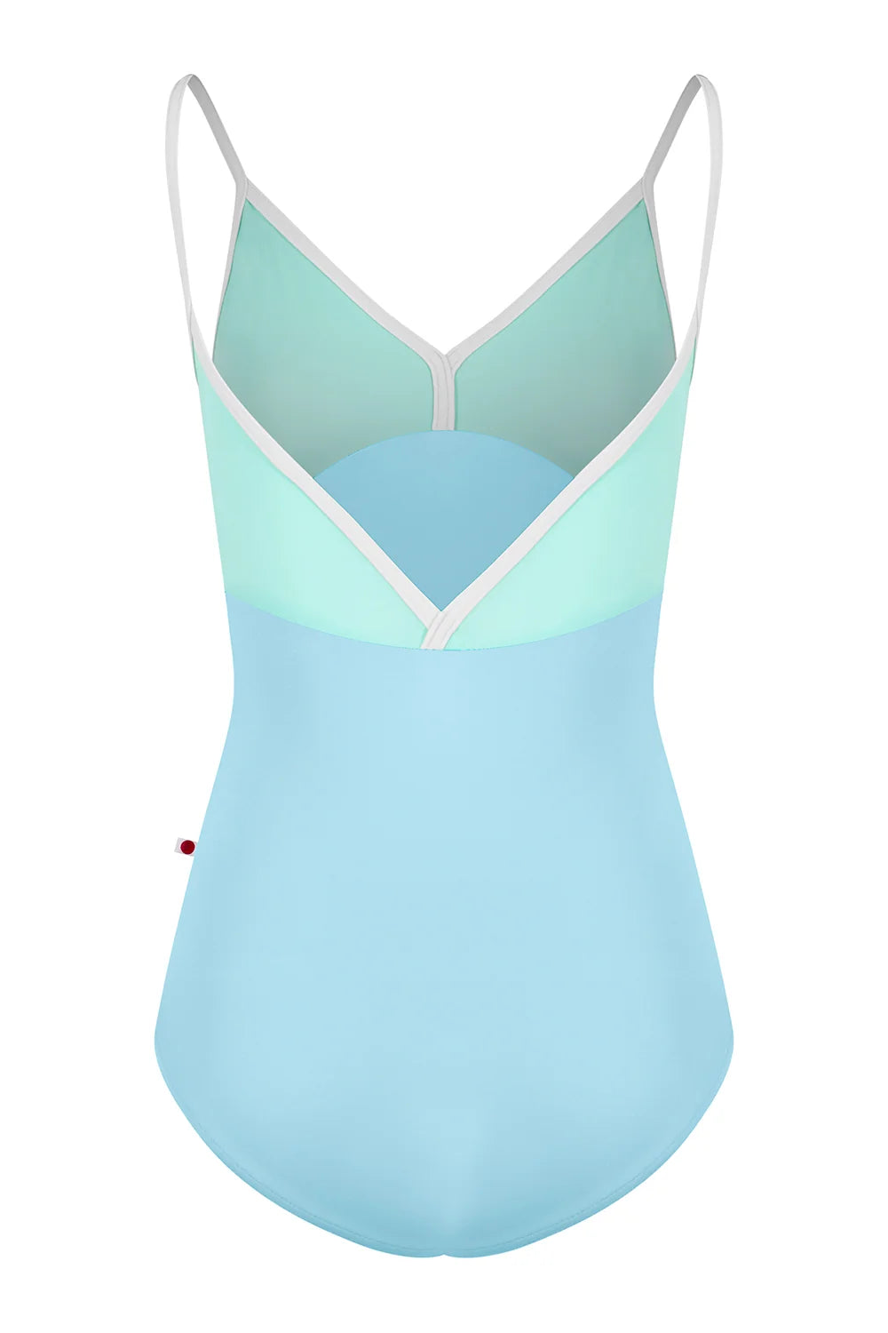 Yumiko Daria Camisole Leotard - Pool & Frozen Blue